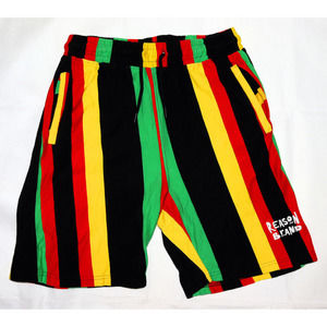 Reason‎ Brand Colorful Men’s Cotton Shorts Size Medium